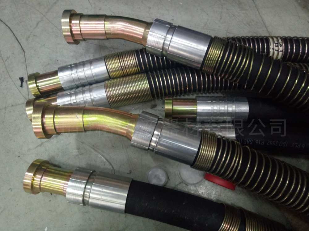 广州液压油管生产厂家讲解液压软管与接头的连接方法